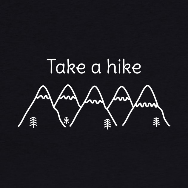 Cool Hiking Camping Outdoors T-Shirt by happinessinatee